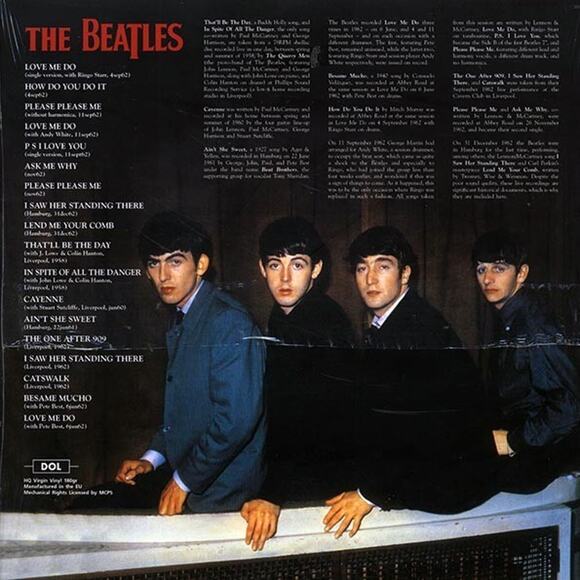 The Beatles 1958–1962 Red Colored Vinyl Limited Edition 180g Early Recordings - Picture 2 of 6